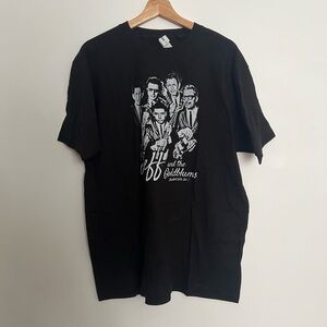 Tultex Jeff Goldblum Black Band Graphic Tee